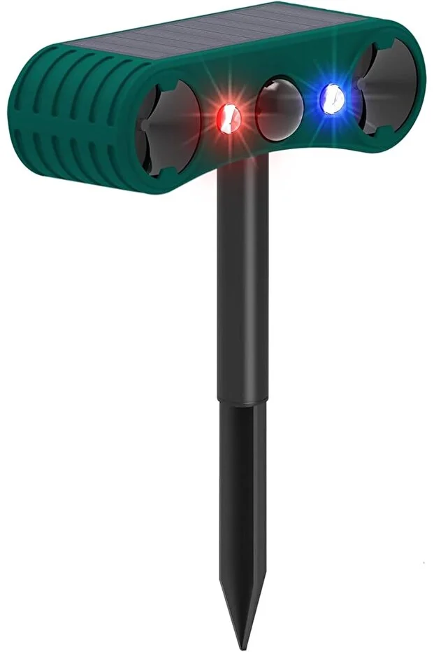 Ultrasonic Solar Hayvan Kovucu Sensörlü Alarm